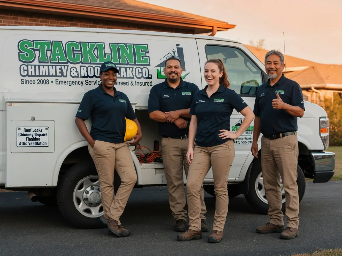 Chimney flashing repair company in Wyco, WV